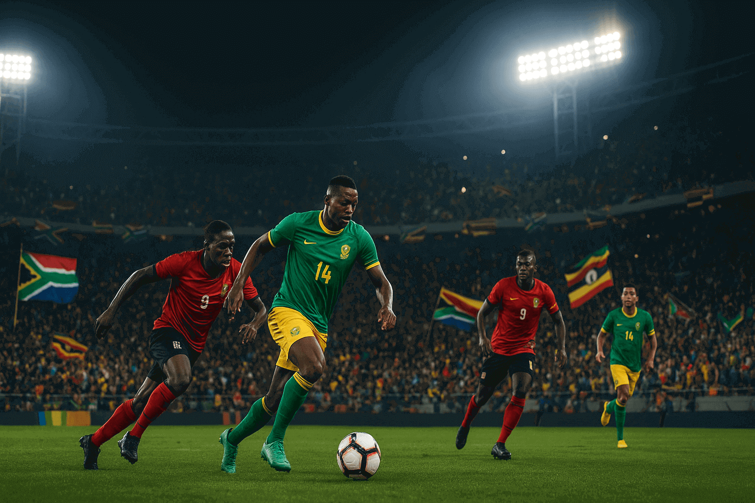 South Africa vs Uganda