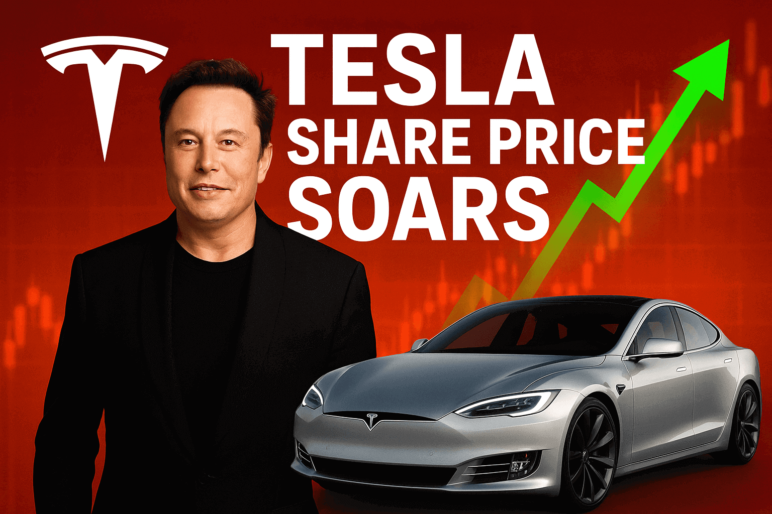 Elon Musk Buys 2.5M Tesla Shares as Tesla Share Price
