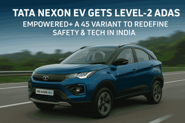 Tata Nexon EV Gets Level-2 ADAS