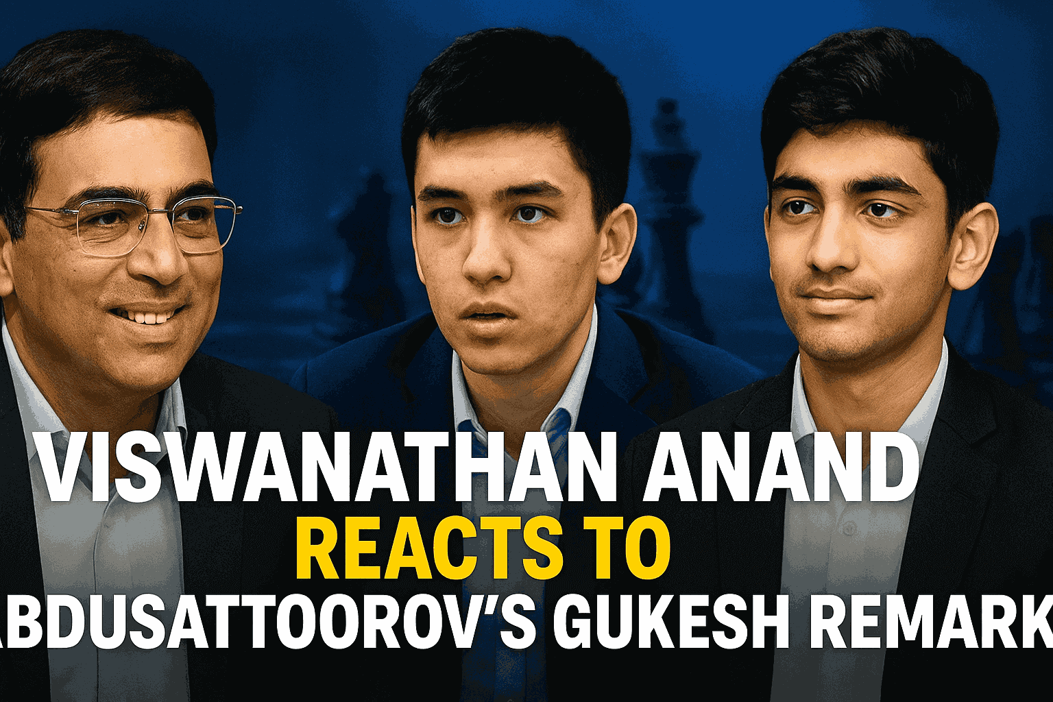 Viswanathan Anand reaction during interview