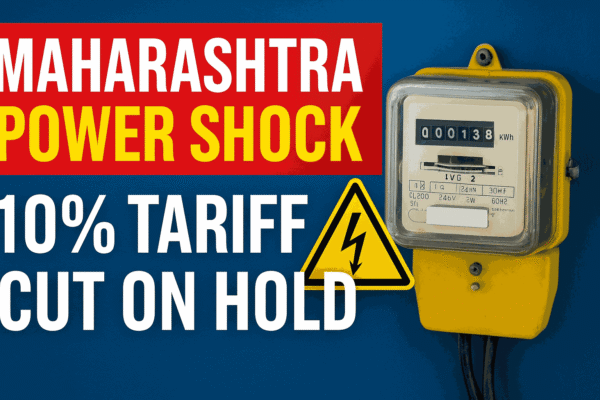 Mahavitaran electricity tariff cut on hold – Maharashtra power shock news thumbnail